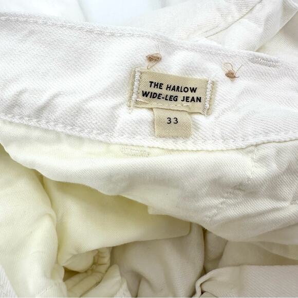 Madewell The Harlow Wide-Leg Jean Airy Denim Edition in white Size 33 - Picture 5 of 10